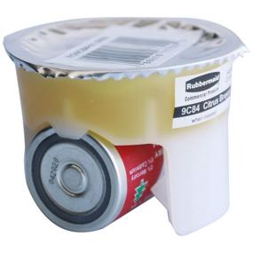 img 3 attached to Кассета-духи с ароматом цитрусового бриза SeBreeze от Rubbermaid 9C8401 - набор из 6 штук