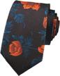 purple floral fashion gentleman necktie men's accessories for ties, cummerbunds & pocket squares logo