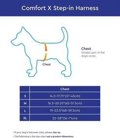 img 3 attached to Gooby Comfort X Step In Harness - No Pull Small Dog Harness with Choke-Free X Frame - Ideal for Medium and Small Dogs - Perfect Indoor and Outdoor Use