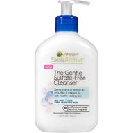 🧼 garnier skinactive sulfate-free foaming face wash, fragrance-free, 13.5 fl oz, white logo