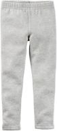 carters single legging 258g353 heather logo