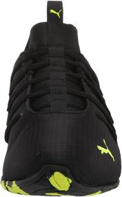 img 3 attached to Men's PUMA AXELION Sneaker: Castlerock Galaxy Black - Shoes & Fashion Sneakers