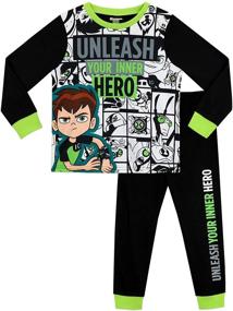 img 4 attached to 👽 Invade Dreamland with Ben 10 Boys' Aliens Pajamas - The Ultimate Bedtime Adventure!