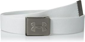 img 1 attached to Webbed Black Graphite Men's Accessories and Belts by Under Armour – Optimize Your Search