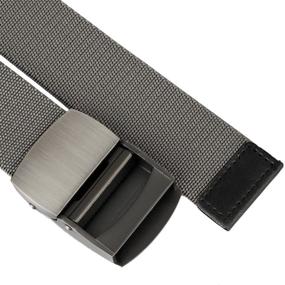 img 3 attached to 🎖️ Tactical Military Webbing Men's Belts by Moonsix: Versatile and Durable Accessories for Active Men