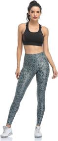 img 1 attached to ATTRACO Waisted Leggings Control Athletic Sports & Fitness and Running