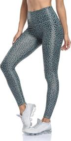 img 4 attached to ATTRACO Waisted Leggings Control Athletic Sports & Fitness and Running