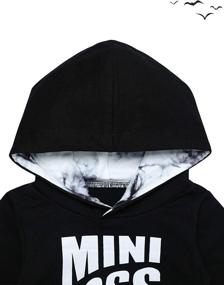 img 1 attached to Clothes Winter Outfit Hoodie Sweatshirt Boys' Clothing - Clothing Sets