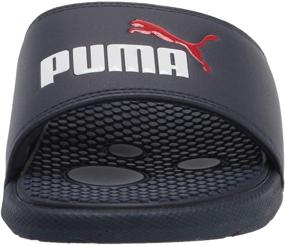 img 3 attached to Удобство и стиль объединены: детские шлёпанцы PUMA Cool Cat Slide для мальчиков и девочек.