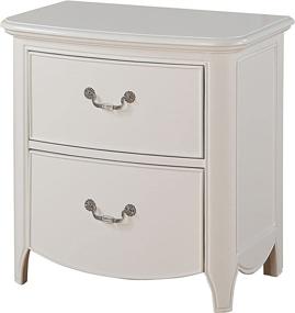 img 1 attached to 🛏️ ACME Furniture 30323 Cecilie Nightstand, White, Single Size