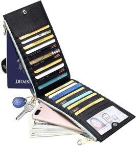 img 3 attached to KUKOO Women's Handbags & Wallets: Capacity Organizer Wallets