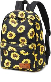 img 3 attached to Yellow Sunflower Lightweight 🌻 Backpack: A Beautiful & Functional Choice