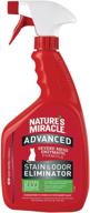 🐱 nature's miracle advanced stain & odor eliminator: tackling severe cat messes with ease logo