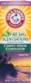 img 1 attached to 🏝️ Arm &amp; Hammer Island Mist Carpet Odor Eliminator - 30 oz. Pack of 6