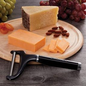 img 1 attached to 🧀 KitchenAid Classic Cheese Slicer - Size One, Black 1