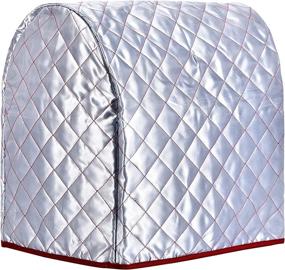 img 1 attached to 🍅 Kitchenaid Stand Mixer Cover - Compatible with All Tilt Head & Bowl Lift Models - Pure Cotton Fabric with Soft Padding - Fade and Pilling Resistant - Fits 6-8 Quart - Red