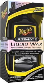 img 3 attached to 🔥 Обзор Meguiar's G210516 Ultimate Liquid Wax: Игровой новатор вместимостью 16 унций для безупречного блеска!