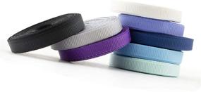 img 1 attached to 🎀 Summer-Ray 120 Yards Grosgrain Ribbon 1/4" Value Pack - 24 Mixed Colors, 5 Yards Each (6mm)