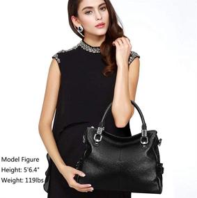img 3 attached to S ZONE Shoulder Top Handle Crossbody Handbags