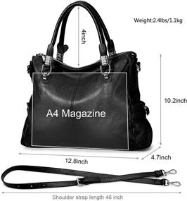 img 1 attached to S ZONE Shoulder Top Handle Crossbody Handbags