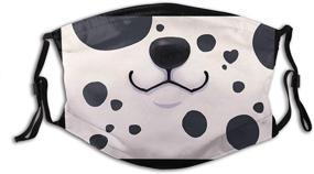 img 4 attached to Dalmatian Washable Reusable Adjustable Earloops Boys' Accessories in Cold Weather