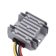 drok 090607 dc-dc step down voltage converter - efficient 12v/24v/36v to 5v usb power supply buck regulator logo