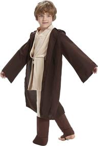 img 2 attached to 🎃 Kenobi Child Halloween Cosplay Costume - Channel Your Inner Jedi