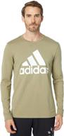 adidas men's clothing and shirts - victory crimson badge sleeve logo