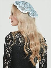 img 2 attached to 👒 Цветочный Шапл Легкие Вышитые Женские Аксессуары для Особых Праздников