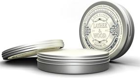 img 3 attached to 🧼 Lather &amp; Wood Shaving Soap - Sandalwood - Unmatched Luxury Shaving Cream - Tallow - Rich Lather with Exquisite Scent for Optimal Wet Shaving Experience. 4.6 oz (Sandalwood)