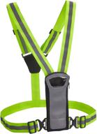 🏃 athlé reflective vest with phone holder - enhanced visibility gear for safe running, jogging, dog walking, biking, and beyond логотип