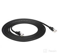 img 1 attached to 🔌 High-Speed Amazon Basics RJ45 Cat-6 Ethernet Patch Internet Cable - 10 Feet (3 Meters) review by Amber Perez
