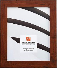 img 4 attached to 🖼️ Craig Frames FM26DKW Dark Brown 12x16-Inch Picture Frame: Smooth Wrap Finish, Wide 1.26-Inch Design