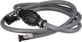 img 3 attached to 🚤 Attwood 93806ELP7 Fuel Line Kit for Johnson and Evinrude Engines: 6ft Long, 3/8-Inch Diameter with Fittings