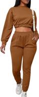 boriflors women's workout track suit: 2 piece set for stylish and comfy sweatsuits логотип