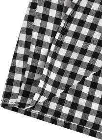 img 1 attached to WDIRARA Womens Gingham Asymmetrical Knotted