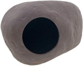 img 4 attached to 🐠 Saim Clay Hiding Cave Aquarium Decorations: Ideal Breeding Cave for Baby Betta Fish, Amano Shrimp, Cichlid, Bonsai - Promotes Play, Rest, and Relaxation in Fish Tank