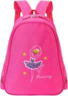🩰 stylish ballet colors toddler backpack by baohulu: perfect for little dancers on the go logo