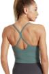 pinkcoser workout support wirefree camisole sports & fitness and running logo