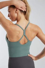 img 2 attached to PINKCOSER Workout Support Wirefree Camisole Sports & Fitness and Running