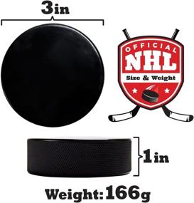 img 1 attached to Crown Sporting Goods Ice Hockey Pucks Review: 6-Ounce Durable and Reliable Choice