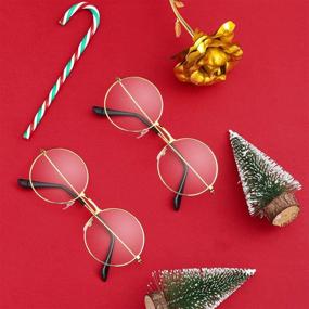 img 1 attached to Accessorize Your Christmas Attire with Frienda Costume Glasses