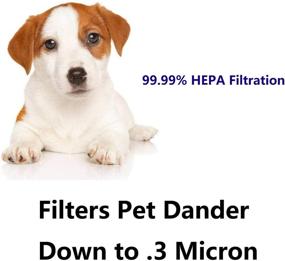 img 1 attached to Shark Navigator Lift-Away NV360 NV350 Vacuum Filter Set - Xff350 Replacement Filters, 2 Foam+2 Felt+1 HEPA Filters - Compatible with NV351, NV352, NV355, NV356E, NV357, NV360, NV370, NV391, UV440, UV490, UV540