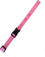 🐾 seo-optimized heavy duty replacement strap for tuff collar dog fence receiver (bright pink) logo