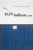 🎱 iszy billiards premium pool and billiard cue chalk - 12-pack box logo