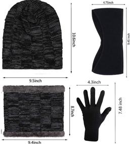 img 3 attached to 🧤 Warm Fleece Glove Warmers for Enhanced Comfort and Heat Retention