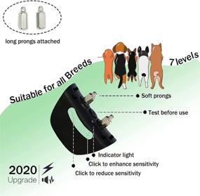 img 1 attached to Effective No Bark Shock Collar for Small, Medium & Big Dogs - MASBRILL Shock Bark Collar, Intelligent Anti-Bark Device for Safe Stop Barking