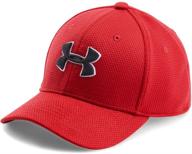 🧢 practical and stylish: under armour blitzing stretch graphite boys' accessories logo