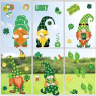 patricks window shamrock stickers decorations logo