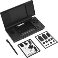 🎮 ostent nintendo ds lite ndsl full replacement housing shell case kit - color: black logo